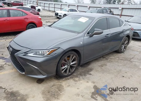 2019 Lexus Es 350 F Sport z USA, uszkodzony, nr VIN 58ABZ1B18KU023794